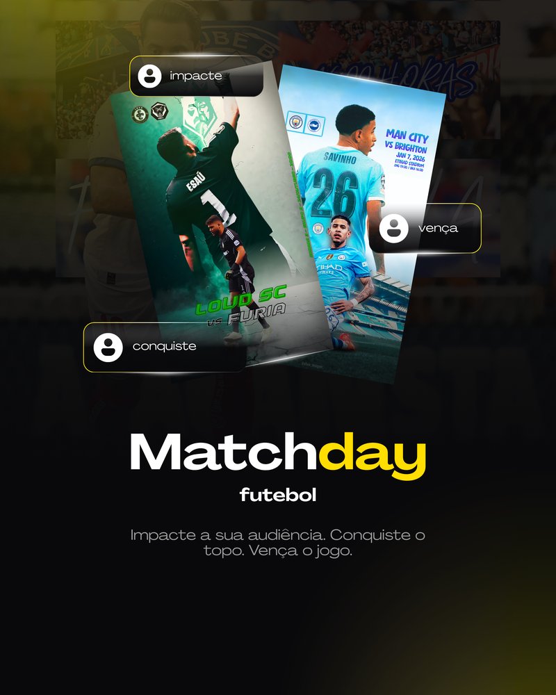 Matchday Futebol — Shaw Designer